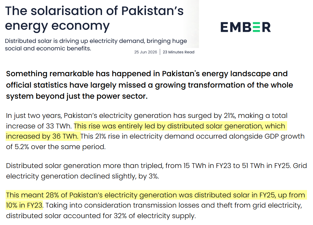 Graph 9 - Pakistan Ember